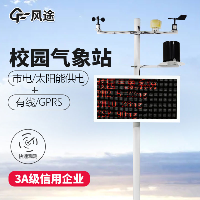 如何選購校園氣象站？